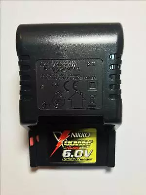 6.0V Quick Battery Charger For NIKKO 598 VAPORIZR Stunt Remote Control Car • £12