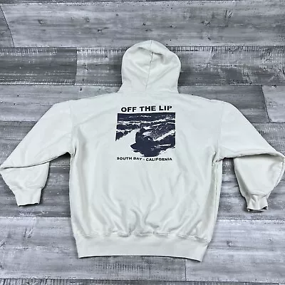 John Galt Hoodie Mens Large Off The Lip South Bay California Surfer Heavyweight • $29.95