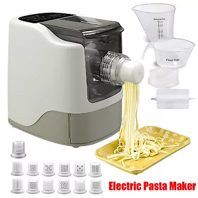 Automatic Smart Pasta Noodle Maker Machine 13 Changeable Molds Kitchen Spaghetti • $160.99