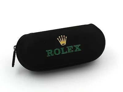 Watch Box Black Fabric Scratch Shockproof Print Rolex Gift Idea Monoposto • $21.85