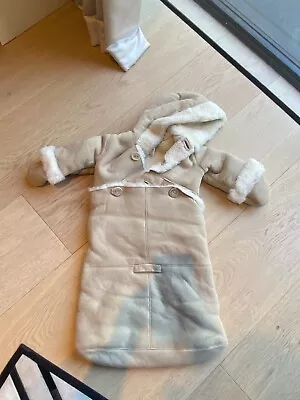 £180 • Buy Ralph Lauren Baby Shearling Sleeping Bag And Jacket Age 6 - 9 Months