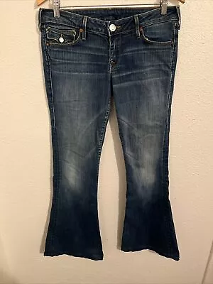 True Religion Womens Carrie Flare Jeans Size 30 • $40