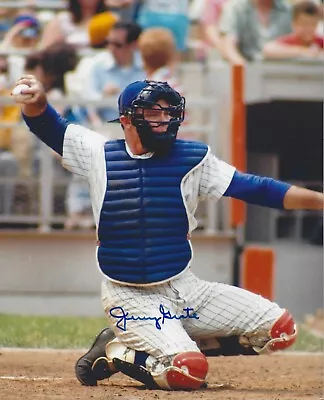 NEW YORK METS JERRY GROTE SIGNED 8X10 PHOTO W/COA • $24.99