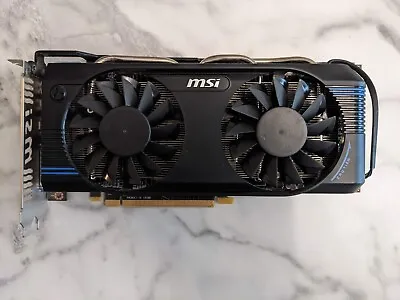 MSI Radeon HD 7870 2GB GDDR5 Gaming Graphics Card PCI Express 3.0 W/ CrossfireX • $75