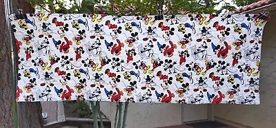 Handmade Quilted Table Runner Dresser Disney Mickey Mouse Through The Years #2 • $29.99
