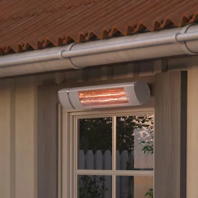 £55.95 • Buy Garage Decking Patio Heater Wall Mounted Waterproof Electric Outdoor Heater 2kw