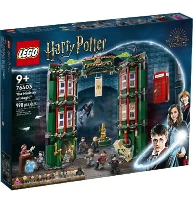 $120 • Buy Lego Harry Potter 76403 The Ministry Of Magic Complete Set Building Toy 9+ Bnisb