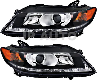 For 2013-2015 Honda Accord Coupe Headlight Halogen Set Driver And Passenger Side • $287.21