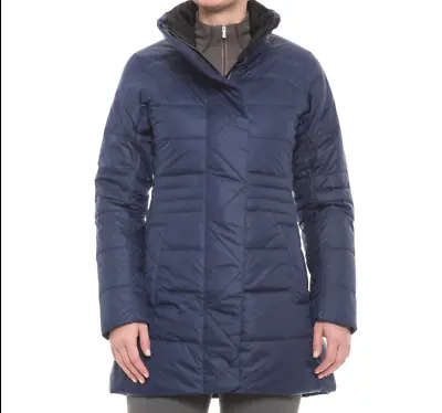 New Marmot Viansa Down Fill Jacket Womens L Navy Blue 700 Fill • $104