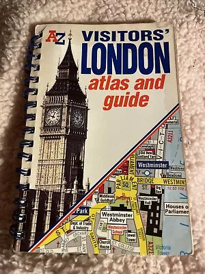 A-Z Visitors' London Atlas And Guide By Geographers' A-Z Map Company (Paperback • £1.99