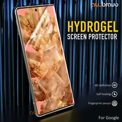Hydrogel Film Full Cover Screen Protector For Google Pixel 8 Pro 7a 6 Pixel 6a • $5.95