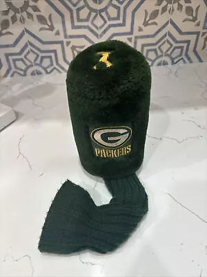 Green Bay Packers Plush Golf #3 Driver Head Cover Green W/ Yellow Lettering • $8.95