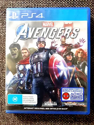 Marvel Avengers The Video Game For Sony Playstation 4 • $9