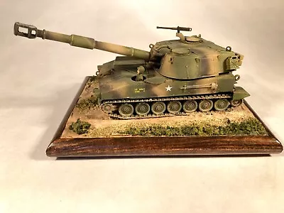 M-109 Self Propelled Howitzer On Diorama Base Built-Up • $54