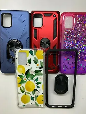 Lot Of 5 10 Mix Phone Cases For IPhone Samsung LG Motorola Design Clear Quality • $29.90