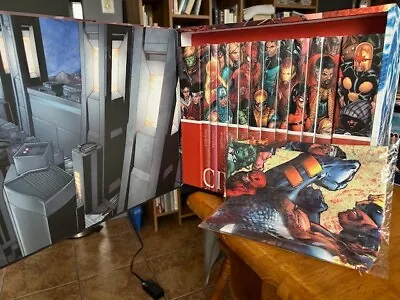 Complete Marvel Civil War Box Set (11 Hardcover Books W/ Slipcase Out Of Print) • $695.03