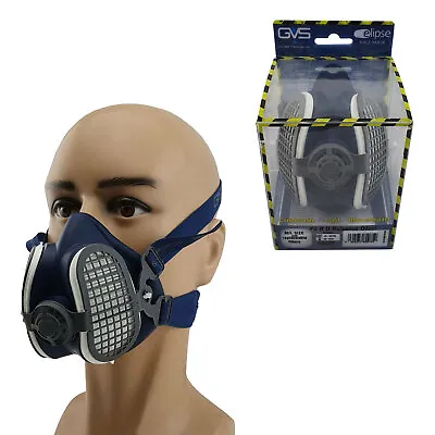 UK Made Elipse Nuisance Welding Half Face Mask Respirator Med Large P2 P3 • $69.99