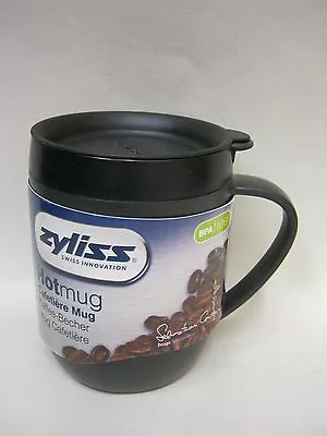 DKB Zyliss Smart Cafe Hot Mug Cup Coffee Cafetiere Graphite Grey • £15.99