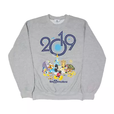 £18.99 • Buy DISNEY WORLD 2019 Mickey Mouse Sweatshirt Grey Mens M
