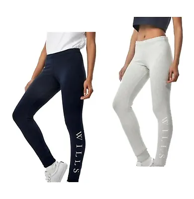 Ladies Jack Wills Sportswear Lingham Wills Logo Joggers Sizes From 8 To 18 • £14.64