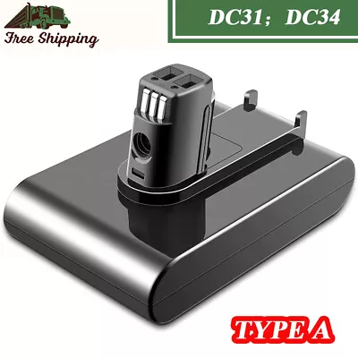 Battery Type A For Dyson DC31 DC34 DC35 DC44 DC45 DC30 Animal Handheld Vacuum • $35.98