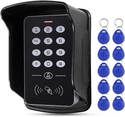 FST 125KHz RFID Access Control Keypad Waterproof Cover Outdoor Access Control... • £23.26