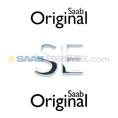 Saab 9-3 9-5 Se Emblem Fender Badge 9-3 99-03 9-5 99-01 New Genuine Oem 4958153 • $23.99