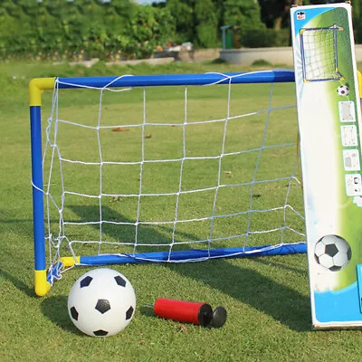  Foldable Children's Football Goal Net Frame Indoor And Outdoor Sports Toys Mini • $9.89