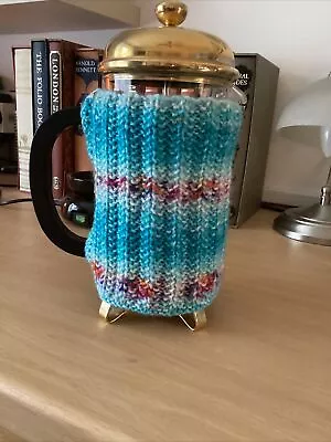 Cafetiere Cosy.coffee Pot Cover.Jacket/cover.size 1 Litre Pot.multicoloured. 4 • £7.99