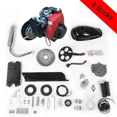 New 49cc 4-Stroke Bicycle Bike Petrol Gas Engine Motorized Kit Scooter Up 45km/h • $169.89