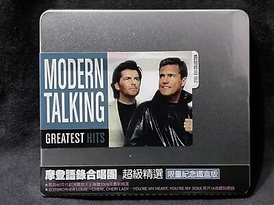 Modern Talking Greatest Hits Taiwan Ltd W/obi Steel Box Collection CD Sealed • $49.99