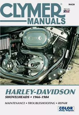 Harley-Davidson Shovelhead 1966-1984 Clymer Workshop Manual • $59.95