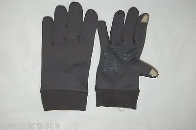 MENS GLOVES Texting Phone Ready GRAY Soft Fabric • $8