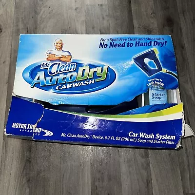 Mr. Clean AutoDry Car Wash System Starter Kit Brand New With Soap And Filter • $38.71