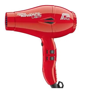 Parlux Advance Light Ceramic And Ionic Hair Dryer - Red 2 Year Warranty  W460g • $315