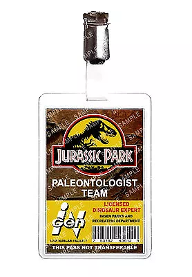 Jurassic Park Paleontologist Cosplay Film Prop Comic Con Comic Con Book Day • $13.53