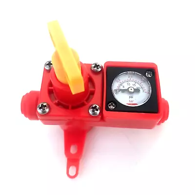 £18 • Buy Kegland Spunding Valve Integrated Pressure Gauge 5/16 Pushfit Corny Keg 0-60 Psi