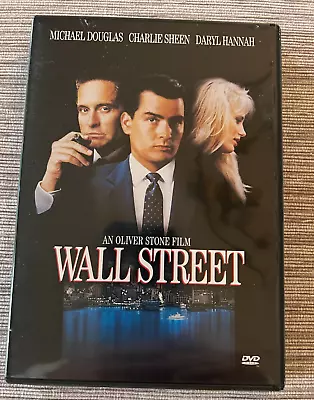 Wall Street (DVD 2000) Michael Douglas Charlie Sheen Daryl Hannah Martin Sh. • $5.90