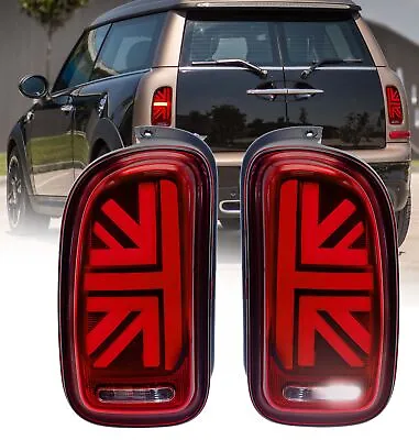 Pair Red LED Tail Lights For BMW MINI Cooper Clubman R55 2007-2014 Brake Lamps • $268.90