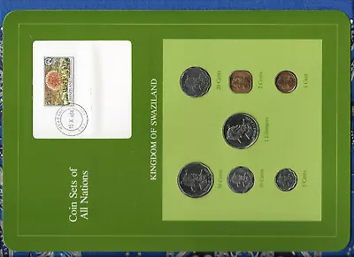 $12.46 • Buy Coin Sets Of All Nations Swaziland 1979-1982 UNC 50 Cents 1 Lilangeni 1981