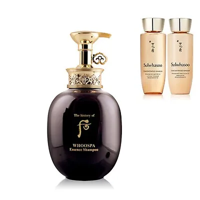 The History Of Whoo-SPA Essence Shampoo 350ml+Sulwhasoo Duo Kits/Dryness • $39.90