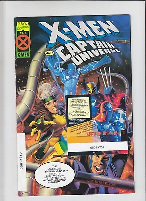 $139.99 • Buy X-Men & Captain Universe: Sleeping Giants #1 FN Marvel + Card Personalized Comic