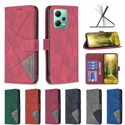 Matte Wallet Leather Flip Case Cover For Xiaomi Redmi A2 12C Note 12 4G 12 Pro+ • $17.59