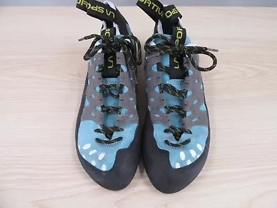 La Sportiva Frixion Tarantulace  Rock Climbing Shoes Women's Size 9/42 ~EUC~ • $39.99