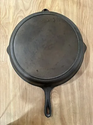 $219.99 • Buy VINTAGE NO. 14 BSR CAST IRON SKILLET WITH HEAT RING Restored Birmingham Stove