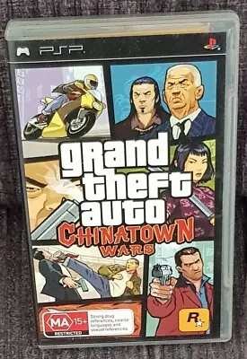 GTA: ChinaTown Wars PSP Like New Free Postage • $80