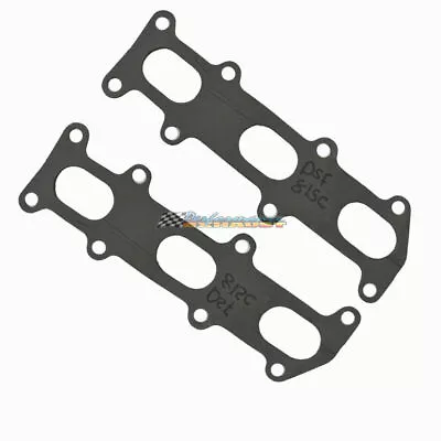 EXHAUST MANIFOLD EXTRACTOR GASKETS For HOLDEN RODEO JACKAROO 3.2L 3.5LT V6  • $28