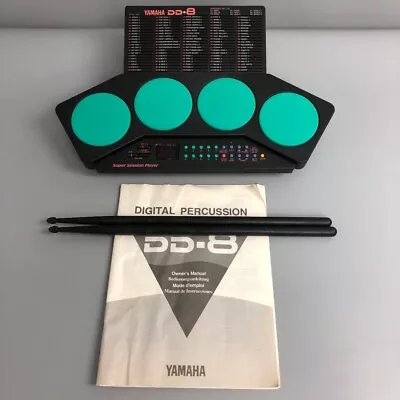 Yamaha DD-8 Digital Percussion Drums Drumsticks + Manual Musical Instrument -CP  • £9.99