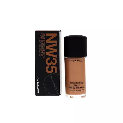 Mac Studio Fix Fluid Foundation SPF15 NW35 - Full Size 30mL / 1.0 Oz. New • $21.55