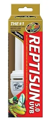Zoo Med ReptiSun Tropical Compact Fluorescent 5.0 UVB Lamp 26 Watts • $9.95